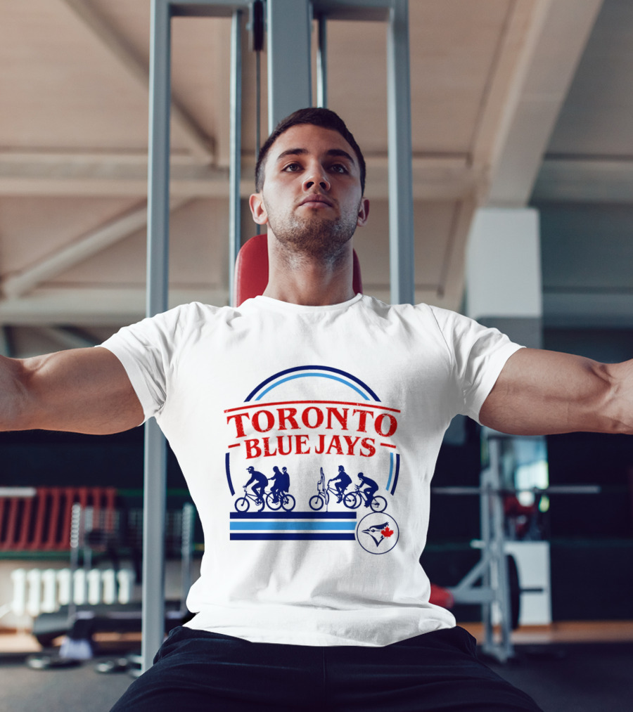 Toronto Blue Jays Stranger Things Bike Crew MLB 2026 T-Shirt