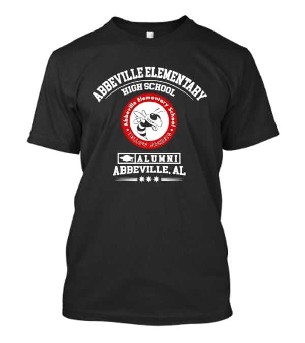 Abbeville Elementary High School Yellow Jackets Alumni Abbeville AL T-Shirt