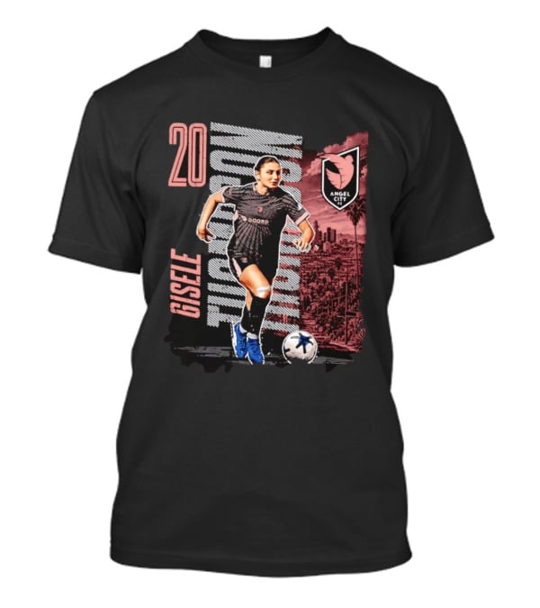 20 Gisele Thompson Angel City FC Soccer Skyline T-Shirt