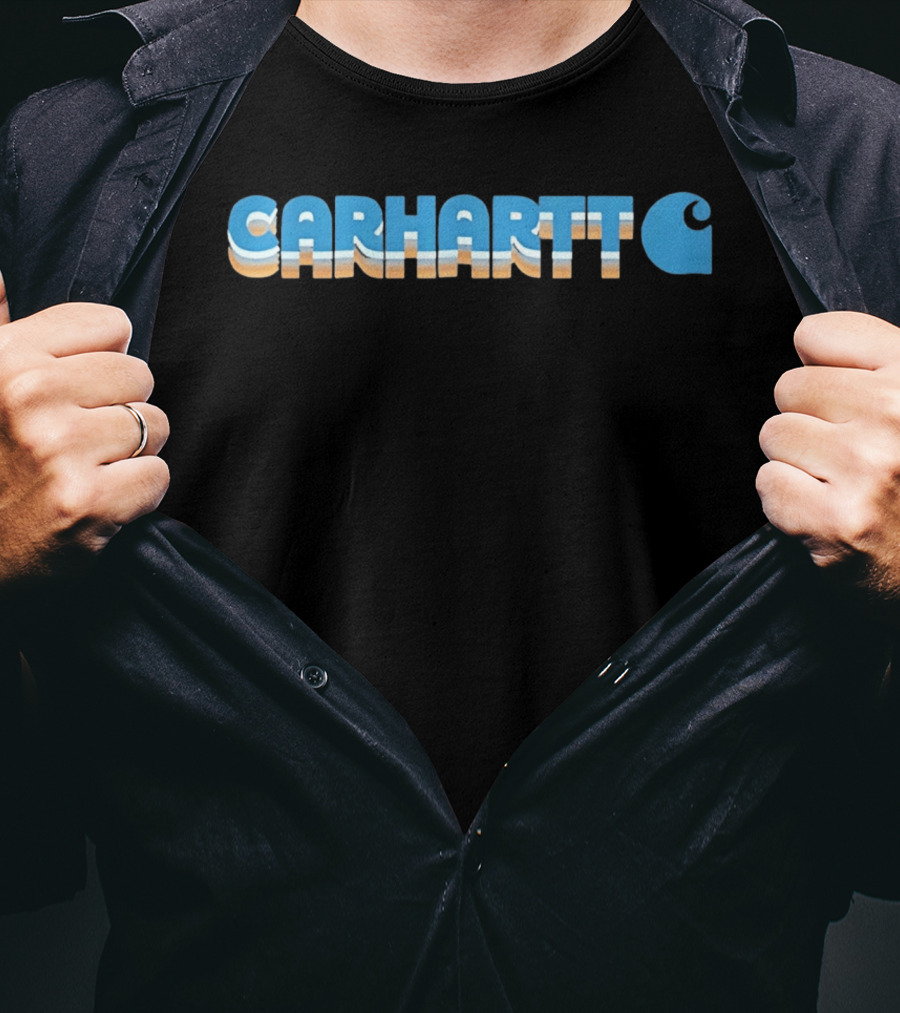 Carhartt Retro Blue Wave T-Shirt