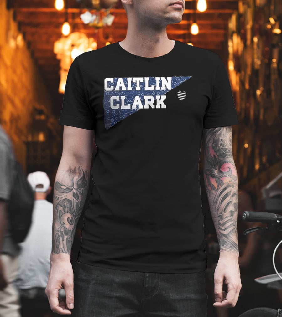 Indiana Fever Caitlin Clark Number 22 Limited Edition Football Caitlin Clark Text Heart T-Shirt