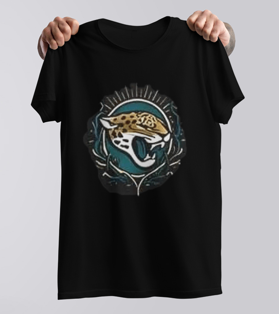 Jacksonville Jaguars Runs In My Blood Skeleton Jaguar T-Shirt