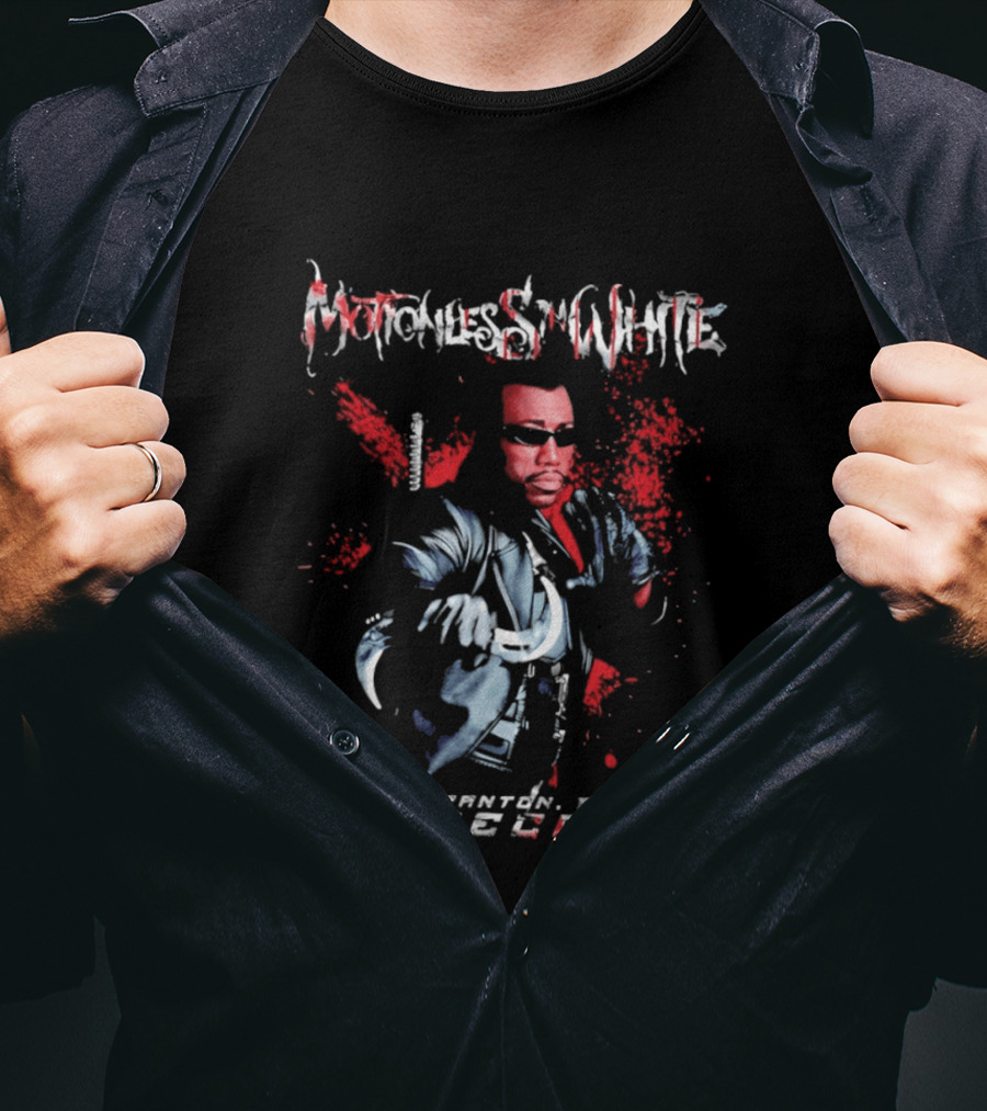 Motionless In White Blood Rave Scranton PA Ravecore T-Shirt