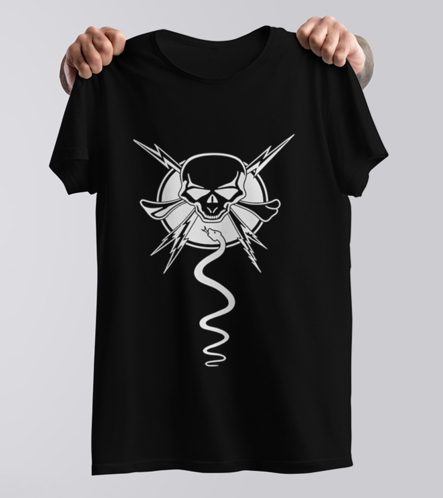 Joan Jett Skull Snake Electric Power T-Shirt