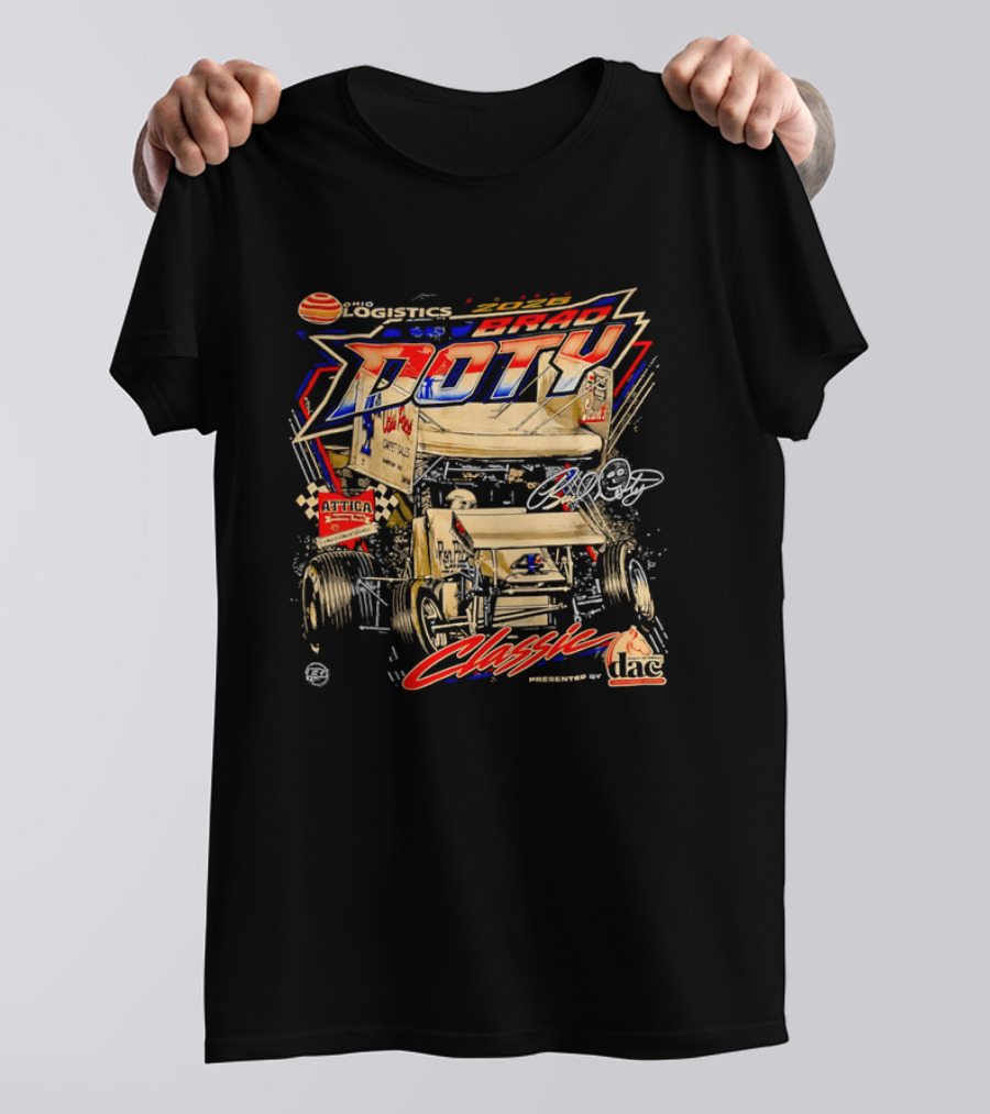 Ohio Logistics Brad Doty Classic 38th Annual 2026 Attica Raceway Park T-Shirt