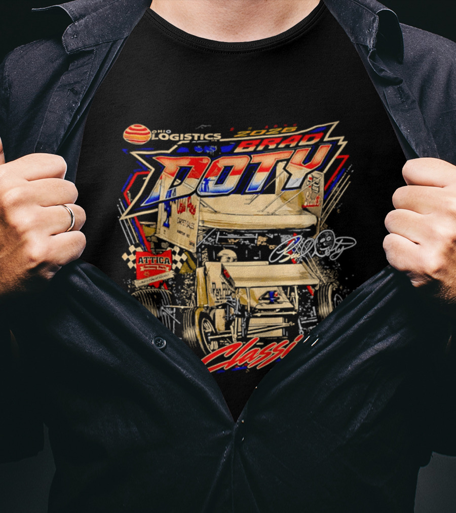 Ohio Logistics Brad Doty Classic 38th Annual 2026 Attica Raceway Park T-Shirt