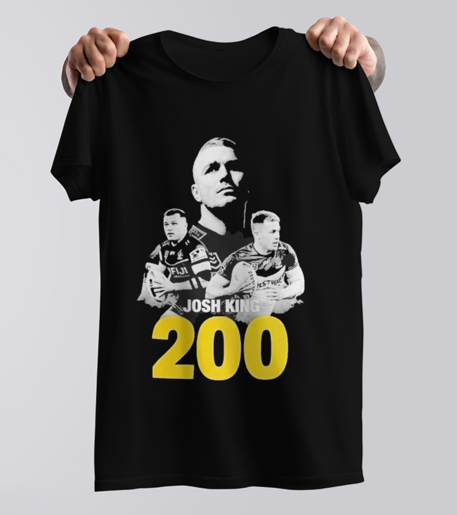 Josh King 200 Rugby Milestone T-Shirt