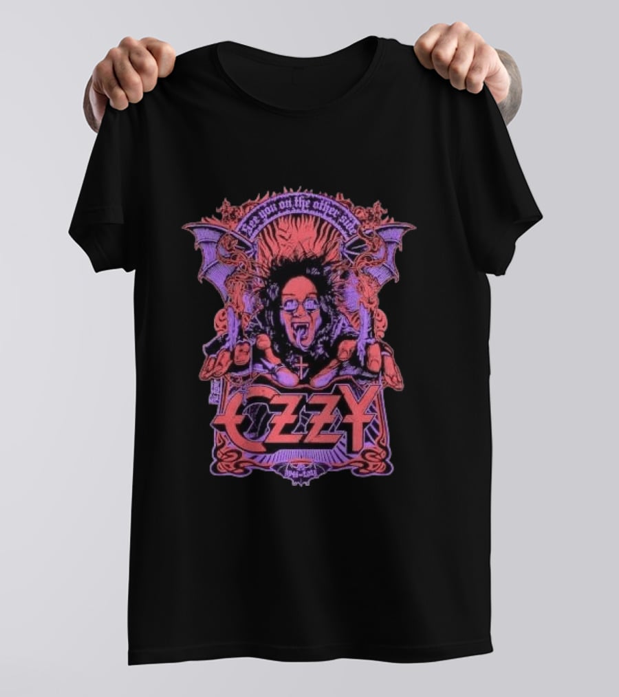 Ozzy Black Sabbath See You On The Other Side Candle Paul Felmer T-Shirt