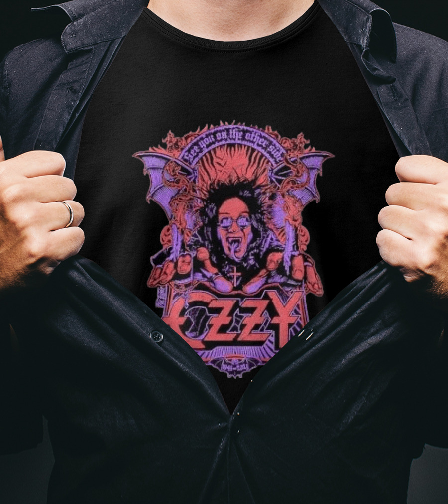 Ozzy Black Sabbath See You On The Other Side Candle Paul Felmer T-Shirt