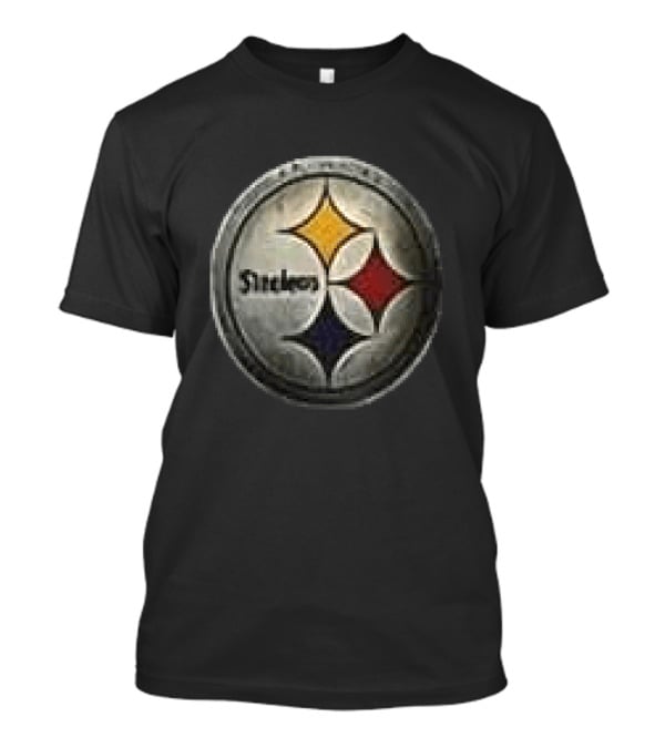 Pittsburgh Steelers Runs In My Blood Skeleton Steelers T-Shirt