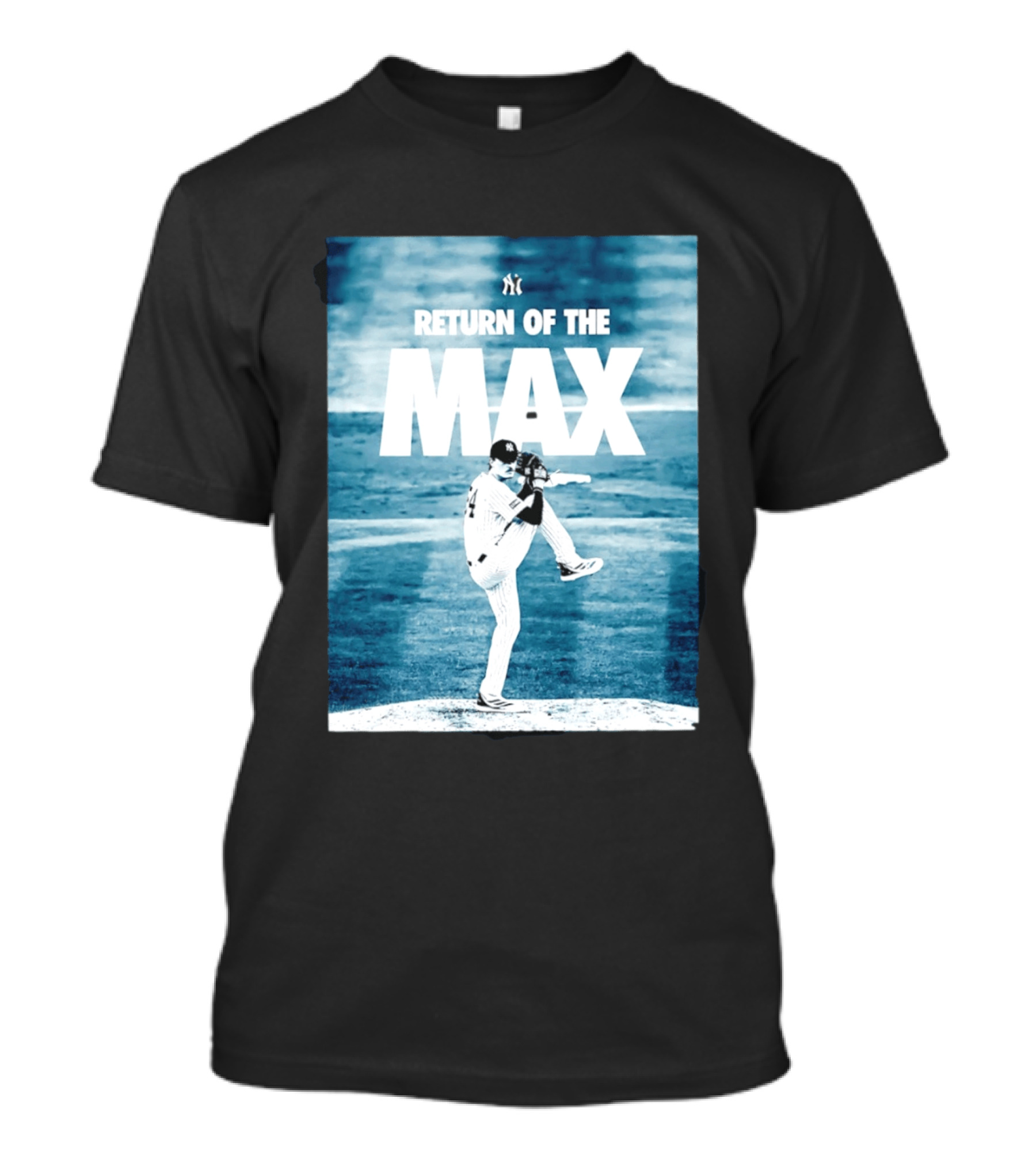 Return Of The Max Fried New York Yankees 54 MLB Pitching Action T-Shirt