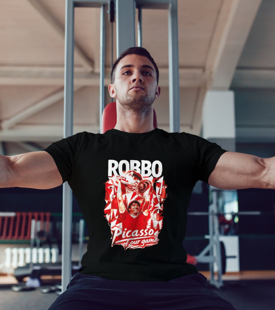 Robbo Picasso Of Our Game Nottm Forest Triumph Celebration T-Shirt