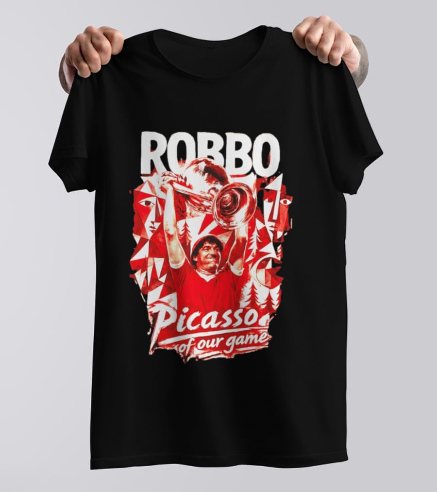 Robbo Picasso Of Our Game Nottm Forest Triumph Celebration T-Shirt