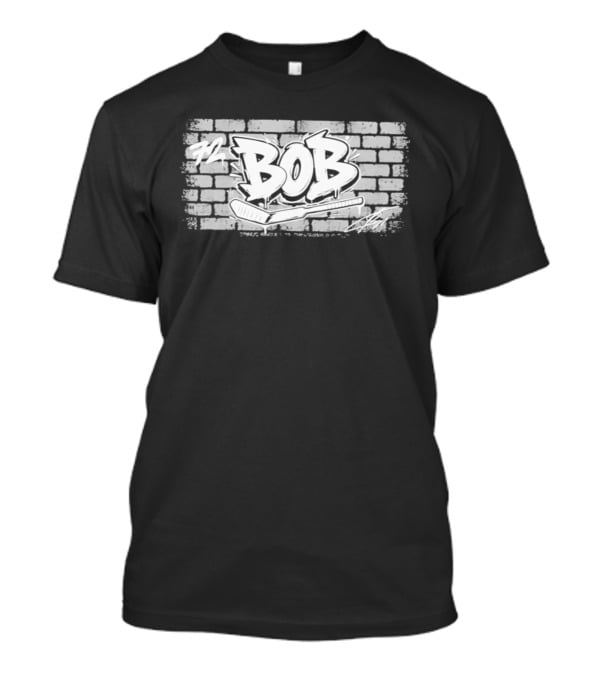 Toronto Sergei Bobrovsky Brickwall Bob Graffiti T-Shirt