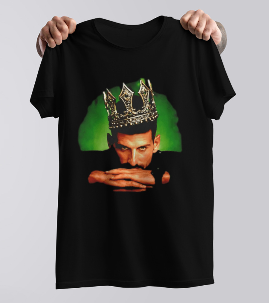 Wimbledon 2026 Novak Djokovic King/Iconic Tennis Champion T-Shirt