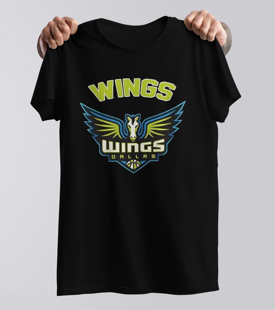 Dallas Wings Basketball Team Custom Name Fan T-Shirt