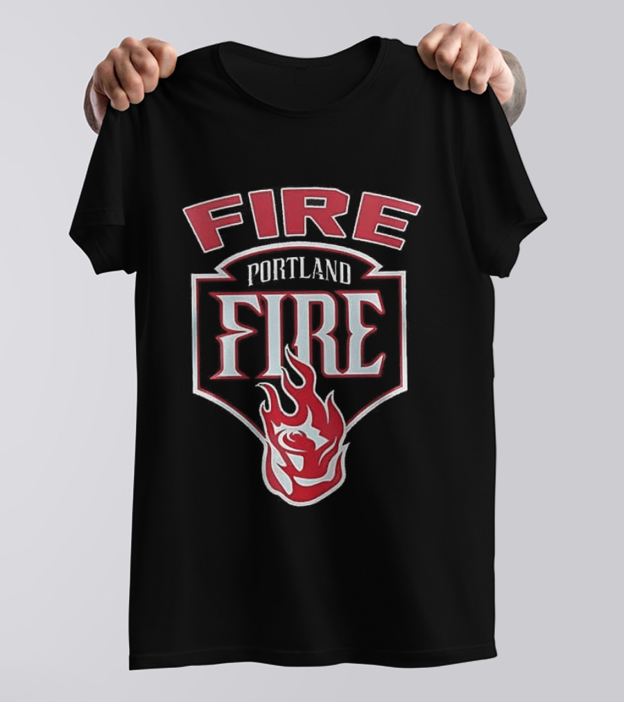 WNBA Portland Fire Edition Custom Name Fans T-Shirt