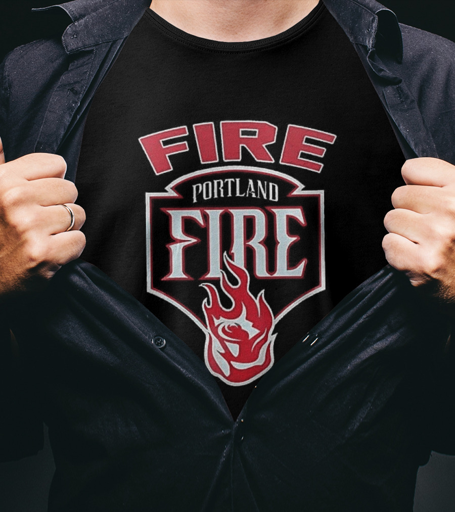 WNBA Portland Fire Edition Custom Name Fans T-Shirt