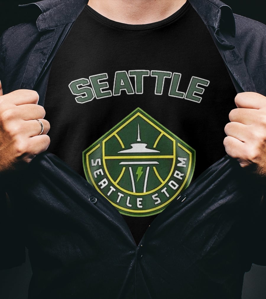 Seattle Storm WNBA Fan Custom Name Edition T-Shirt