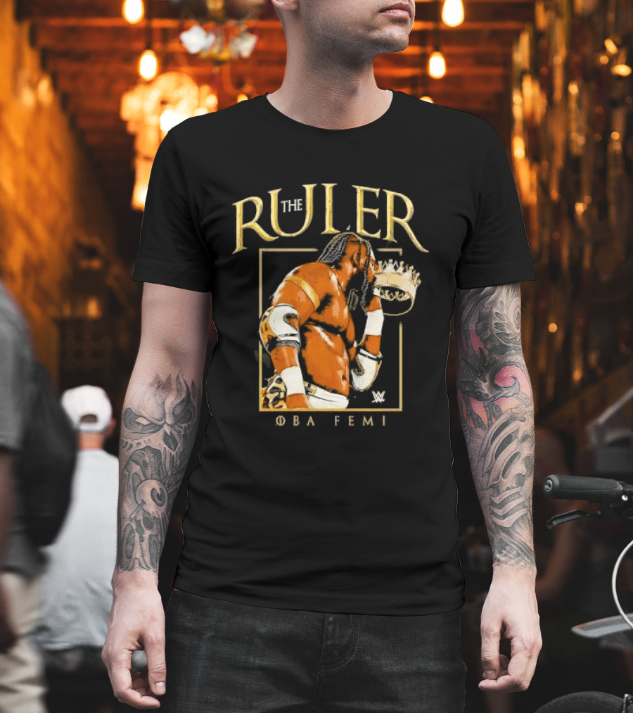 WWE The Ruler Oba Femi Wrestling Legend T-Shirt