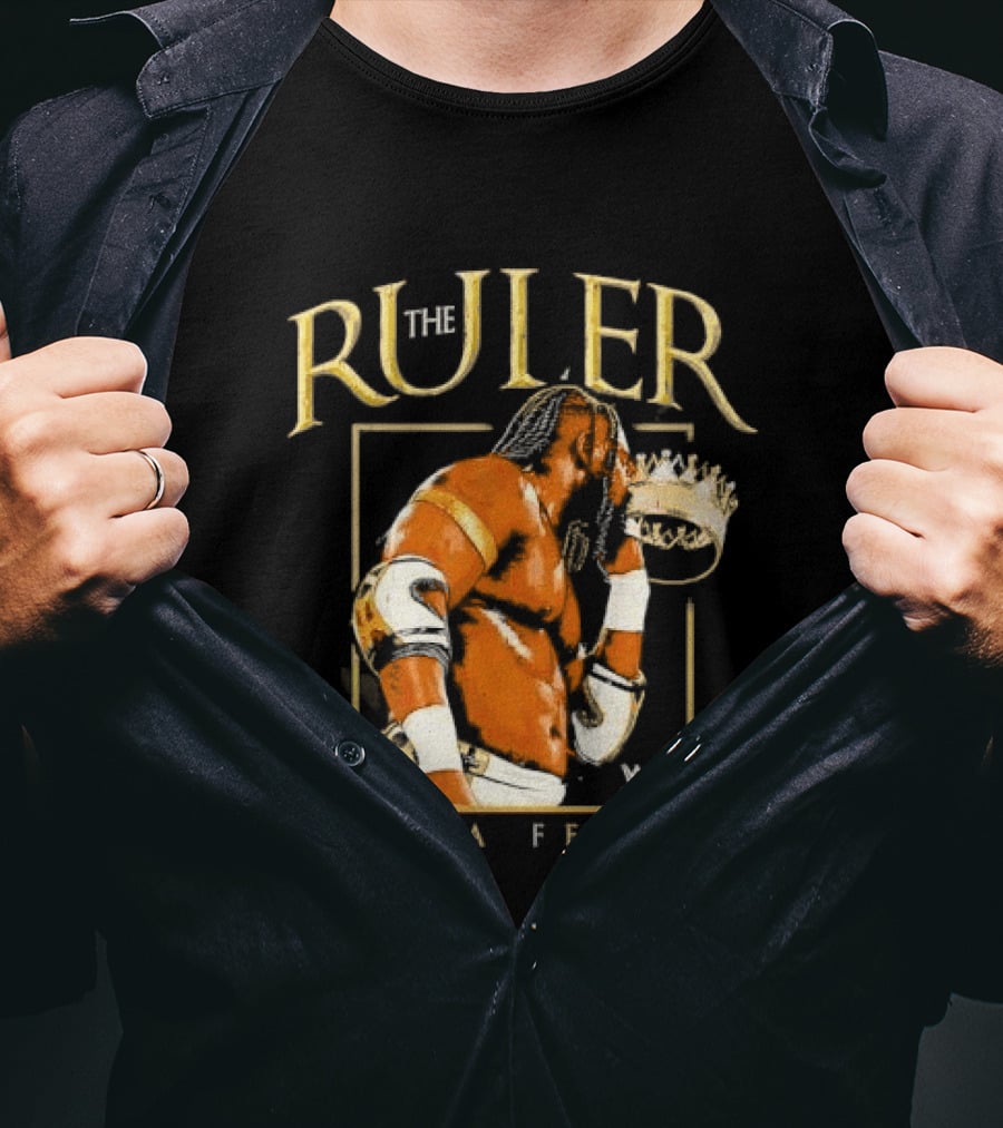 WWE The Ruler Oba Femi Wrestling Legend T-Shirt