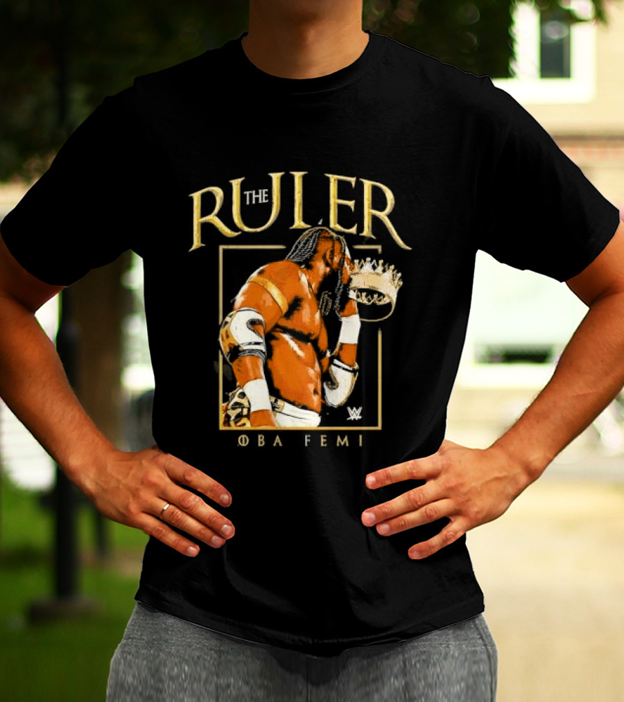 WWE The Ruler Oba Femi Wrestling Legend T-Shirt