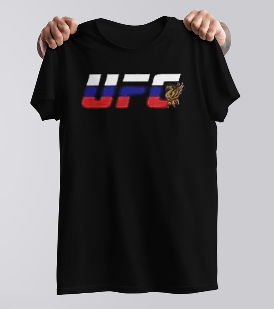 Dagestan UFC 330 Russian Flag T-Shirt
