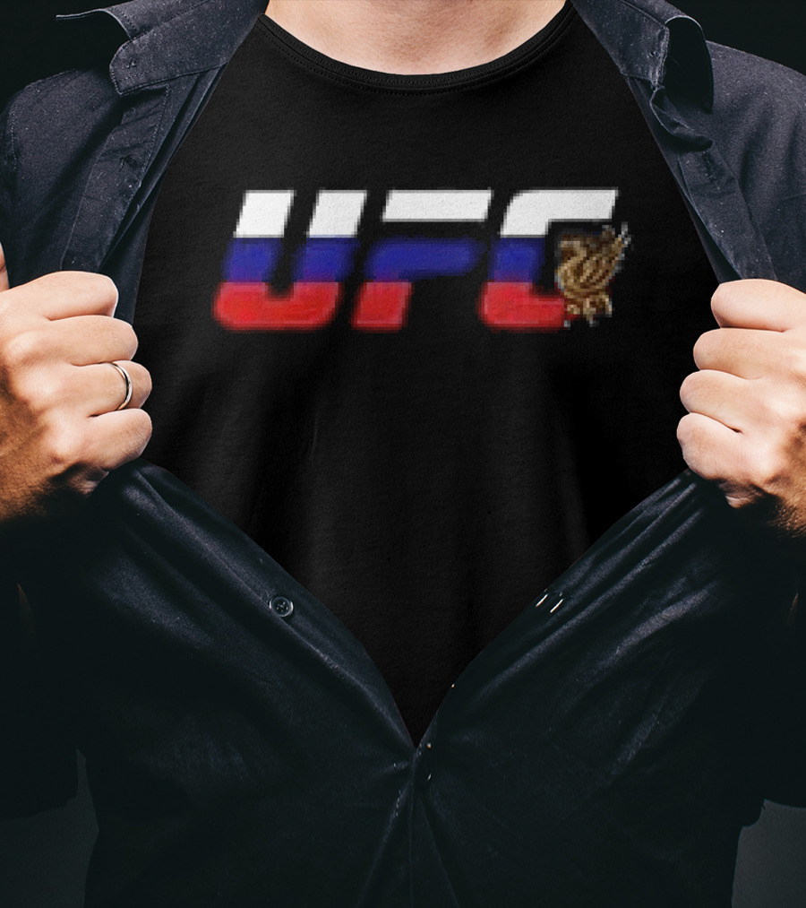 Dagestan UFC 330 Russian Flag T-Shirt
