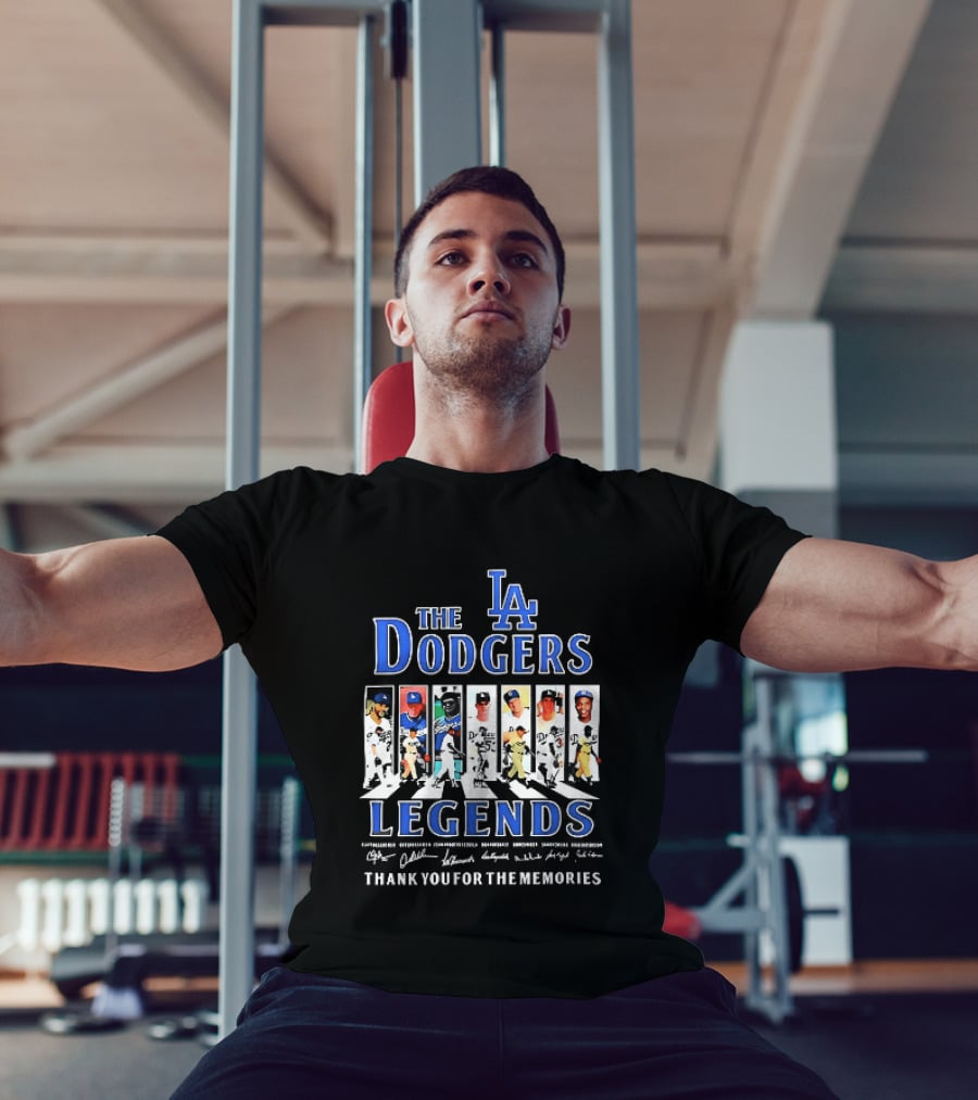 The Dodgers Legends Thank You For The Memories Icons LA T-Shirt