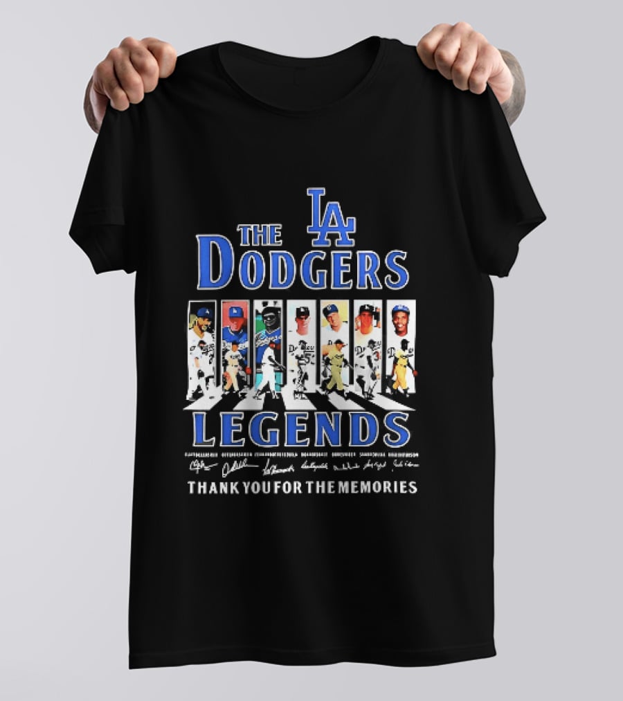 The Dodgers Legends Thank You For The Memories Icons LA T-Shirt