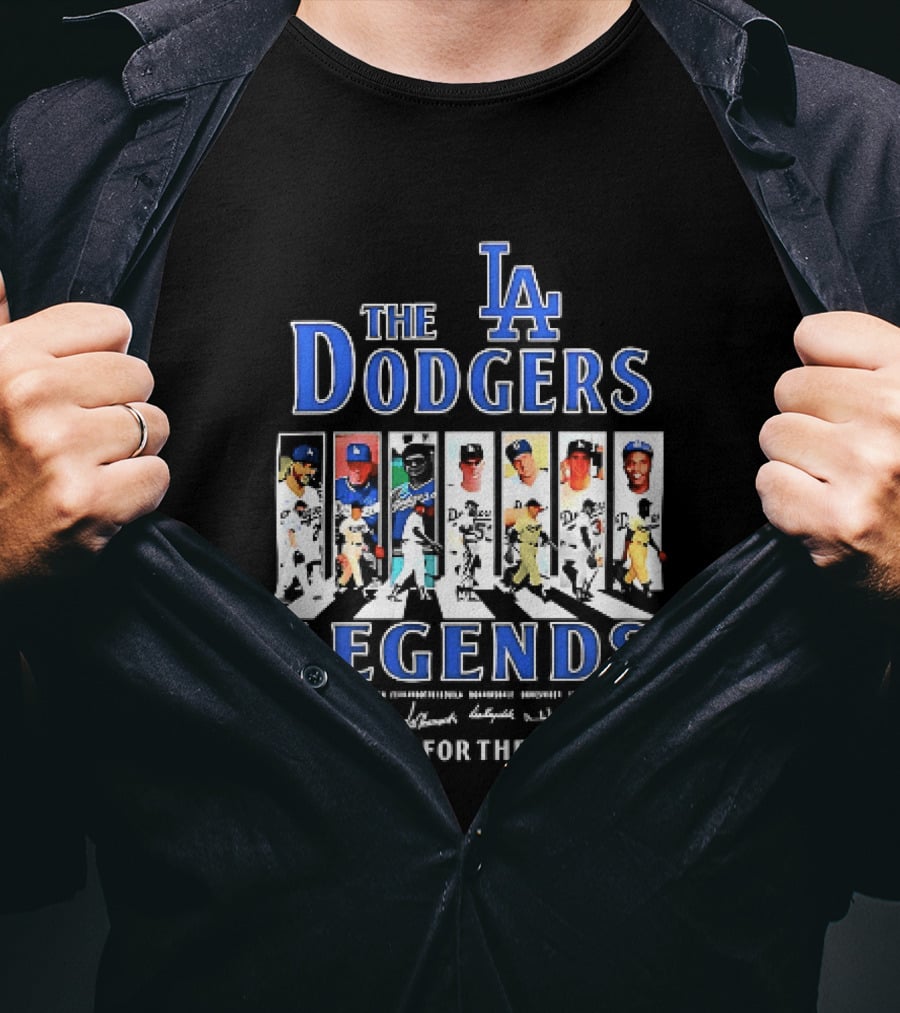 The Dodgers Legends Thank You For The Memories Icons LA T-Shirt