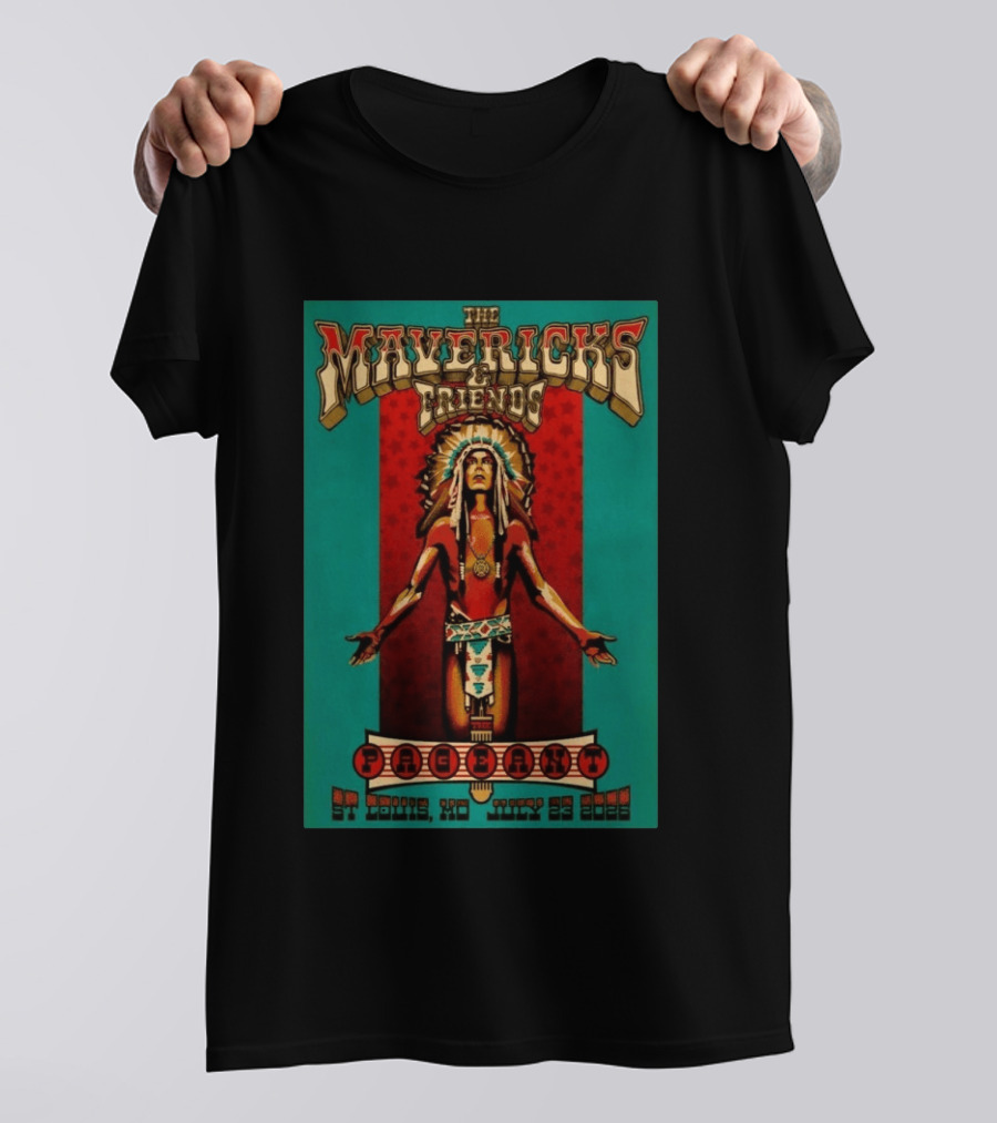 The Mavericks And Friends Pageant St. Louis MO July 23 2026 T-Shirt