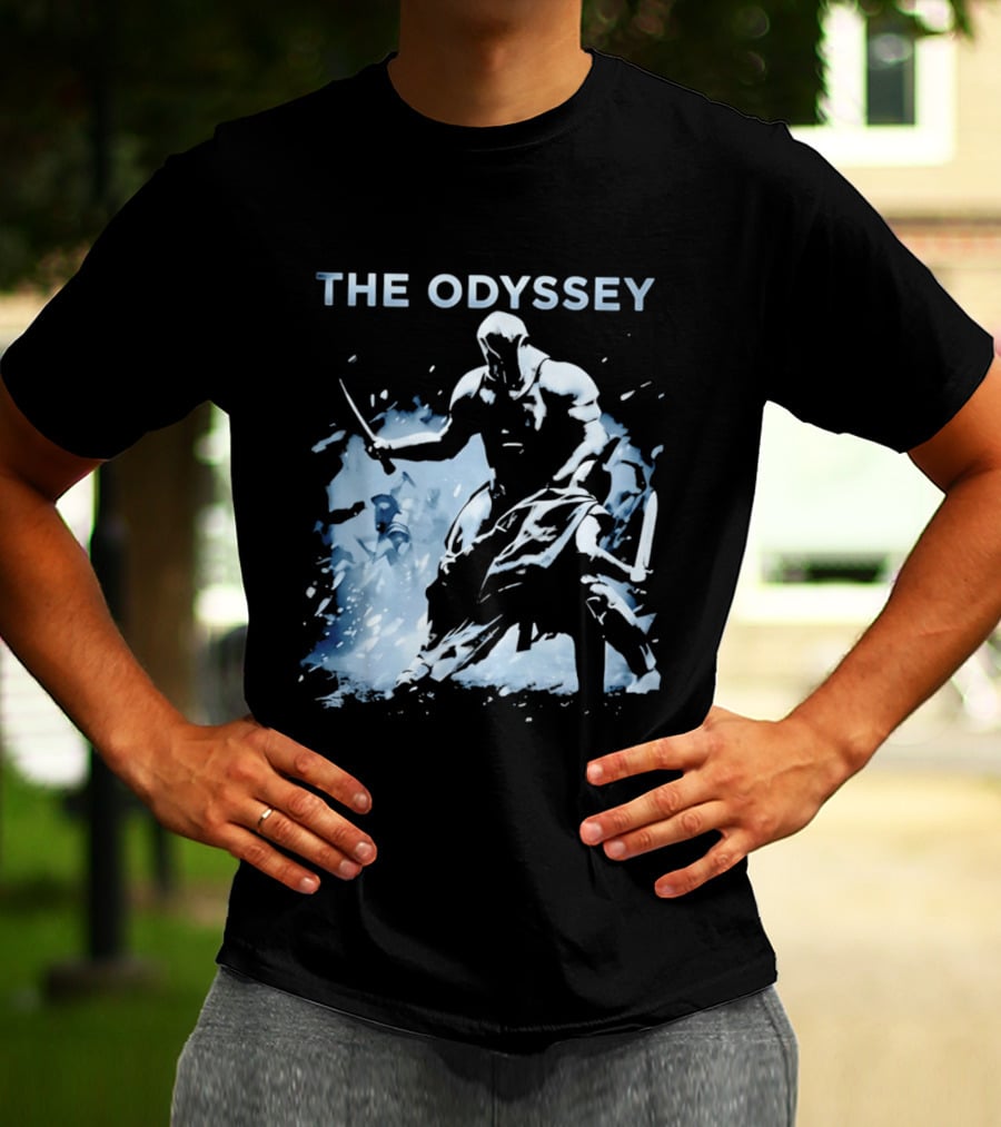 The Odyssey Spartan Warrior Battle Greek Mythology T-Shirt