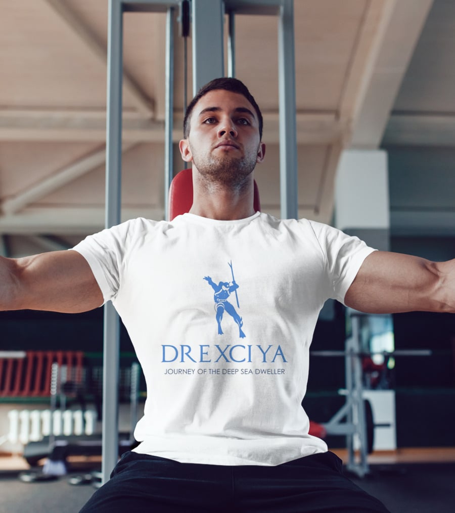 Drexciya Journey Of The Deep Sea Dweller Blue Diver T-Shirt