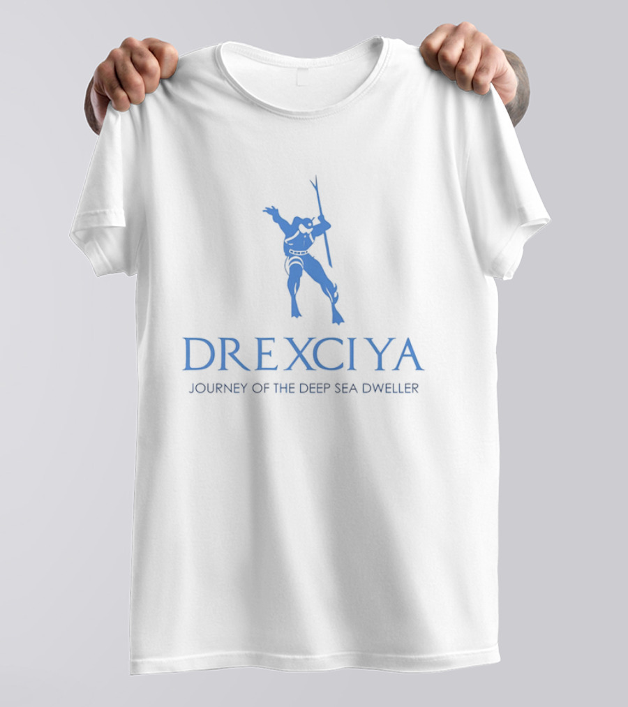 Drexciya Journey Of The Deep Sea Dweller Blue Diver T-Shirt