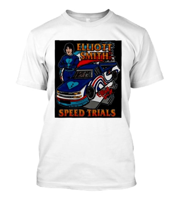 Elliott Smith Speed Trials Racing Car T-Shirt