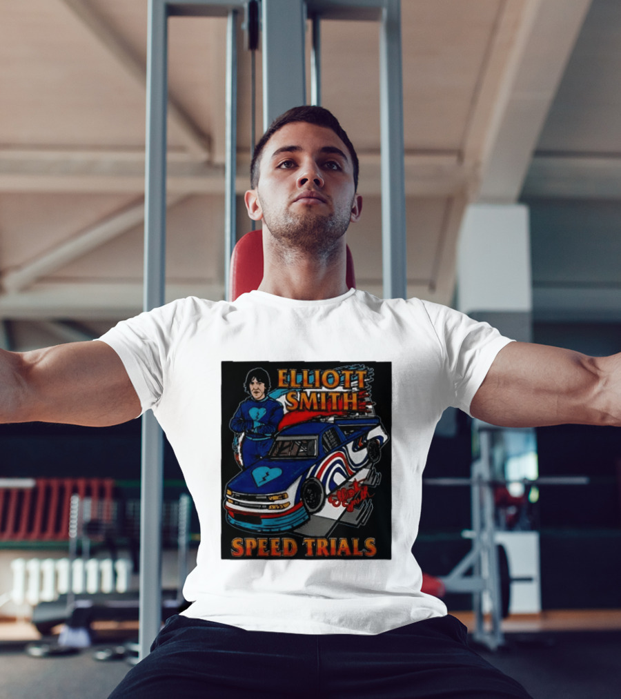 Elliott Smith Speed Trials Racing Car T-Shirt