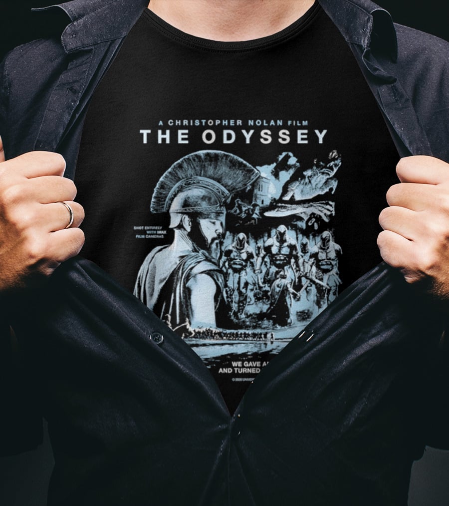 Christopher Nolan Film The Odyssey Offering Of Peace Act Of War T-Shirt