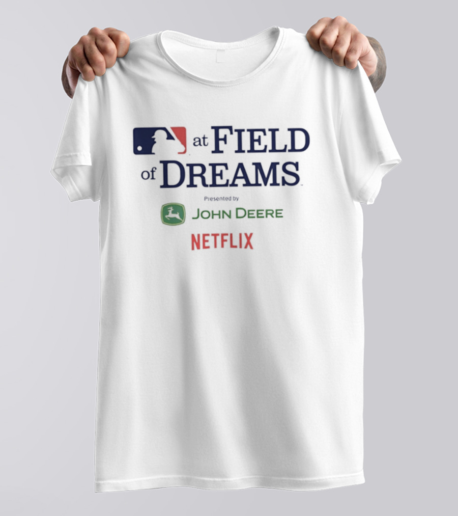 MLB At Field Of Dreams 2026 Presented By John Deere Netflix T-Shirt