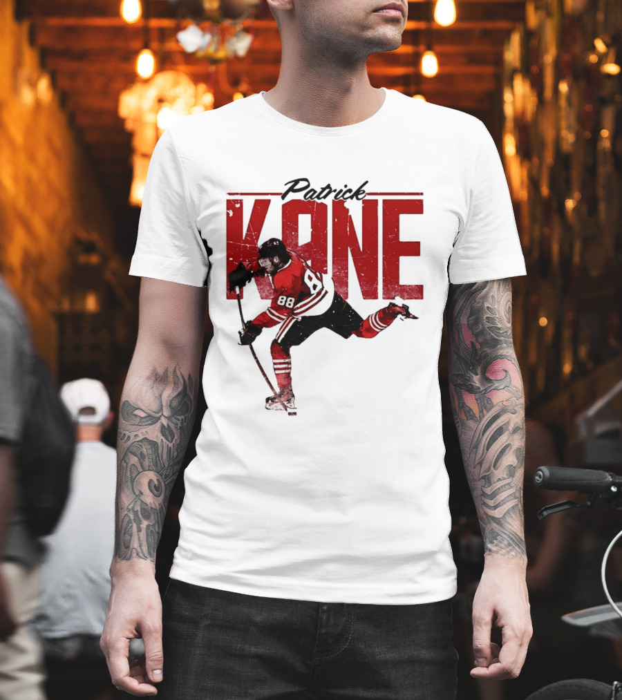 Patrick Kane 88 Chicago Blackhawks Hockey Player T-Shirt