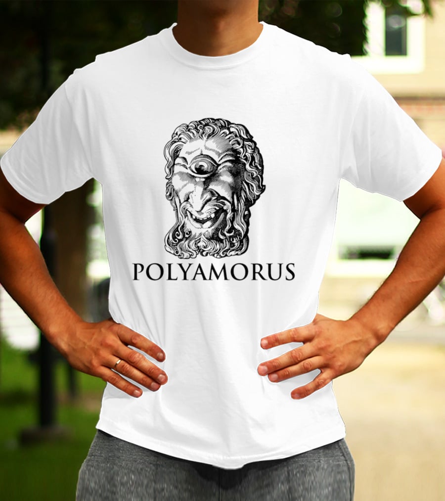 Polyamorus Cyclops Head Mythical Creature T-Shirt