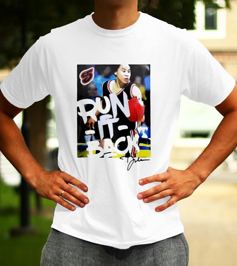 South Carolina Gamecocks Basketball Run It Back Athlete Dribbling T-Shirt