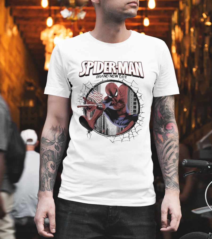 Spider Man Brand New Day Web Slinging T-Shirt