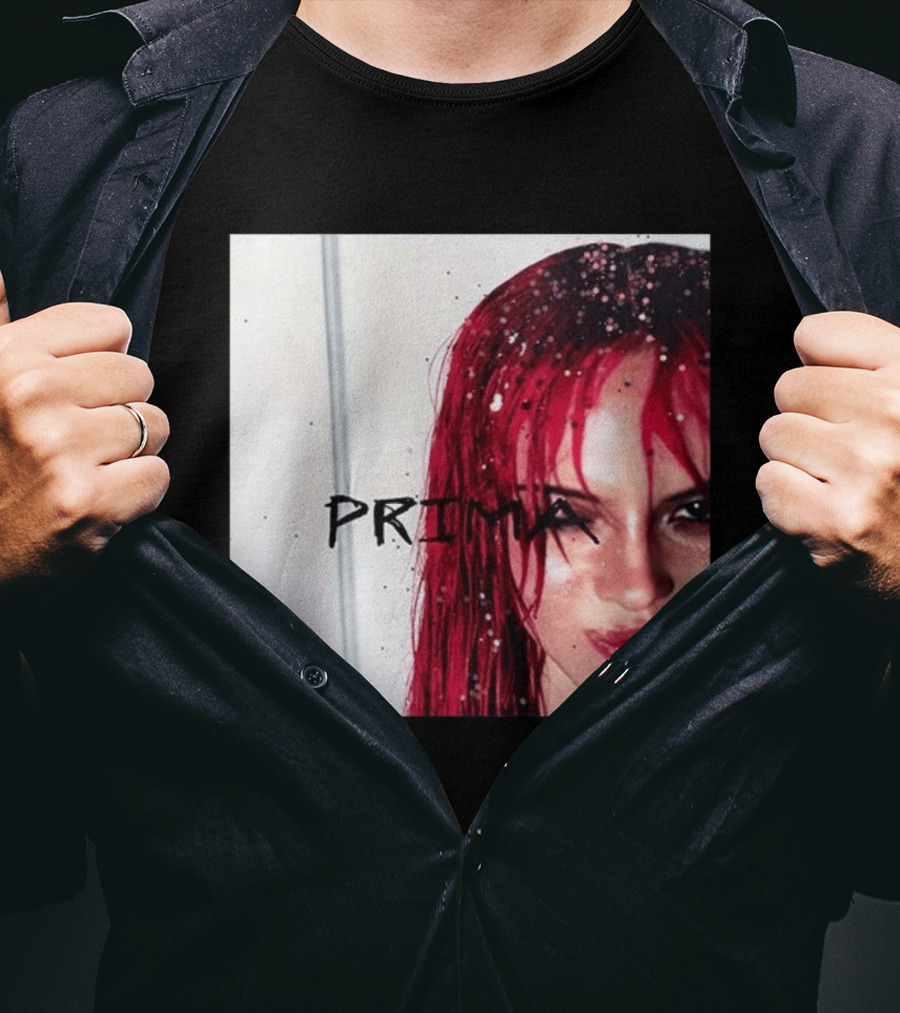 Adela Jergova Prima New Album Cover 2026 Pink Hair T-Shirt