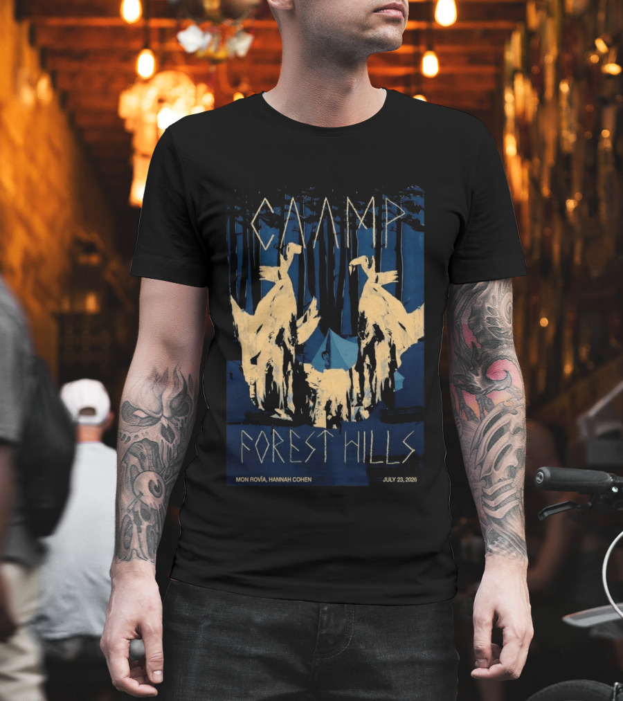 CAAMP Forest Hills Mon Rovia Hannah Cohen July 23 2026 T-Shirt