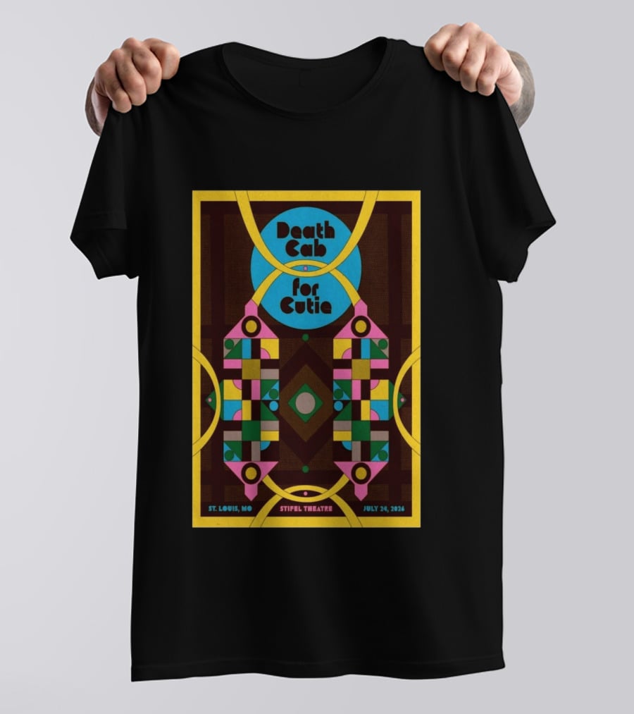 Death Cab For Cutie St. Louis Stifel Theatre July 24 2026 T-Shirt