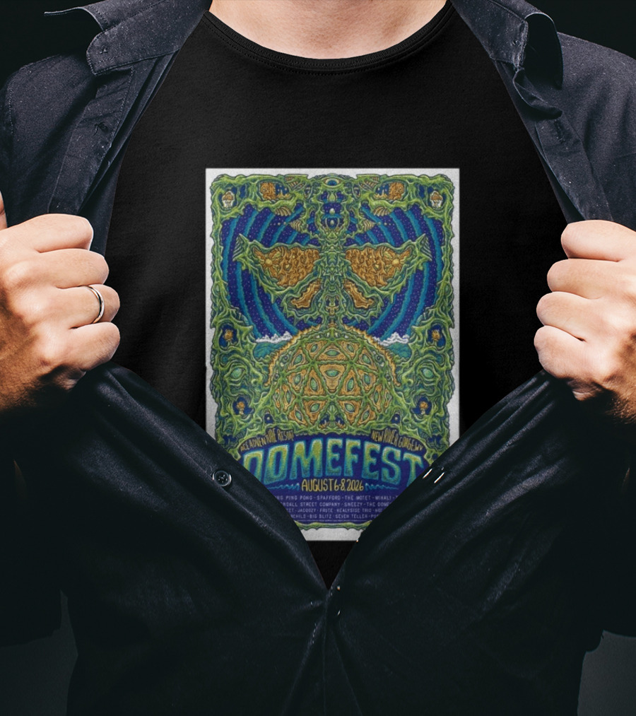 Domefest 8 6 8 8 2026 Oak Hill WV T-Shirt