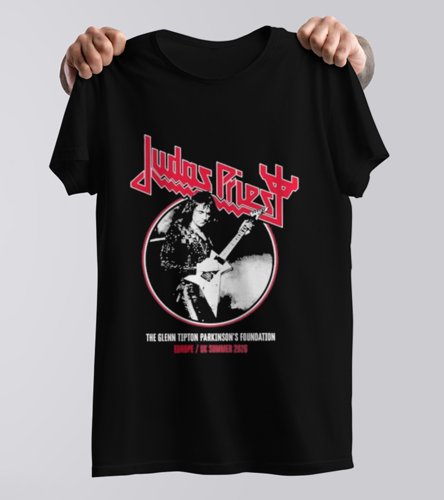Judas Priest 2026 Faithkeepers European UK Summer Tour Glenn Tipton Foundation 2026 Events T-Shirt