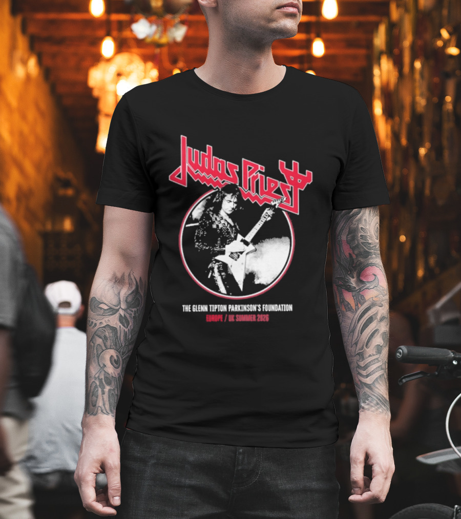 Judas Priest 2026 Faithkeepers European UK Summer Tour Glenn Tipton Foundation 2026 Events T-Shirt