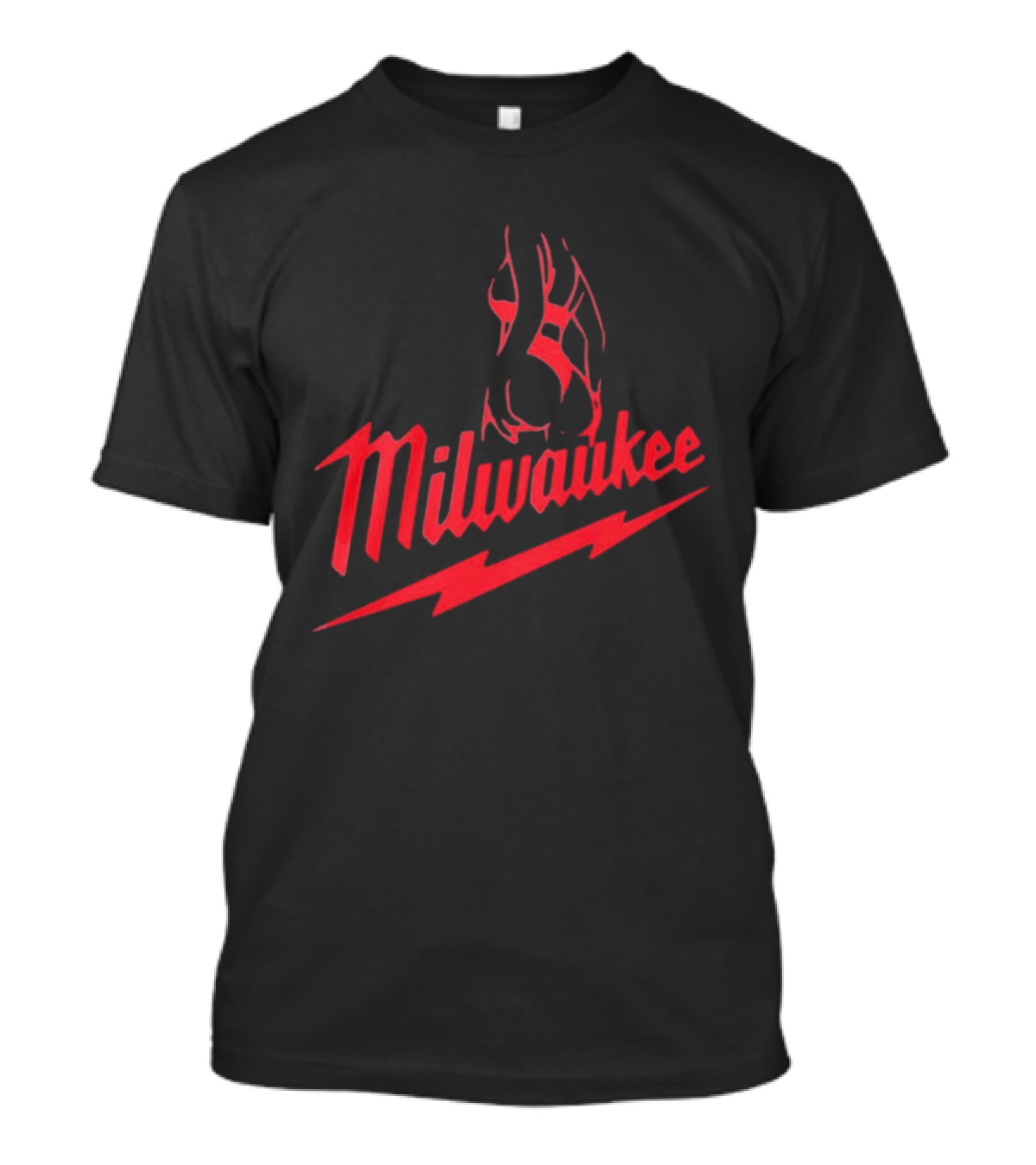 Milwaukee Sexy Girl Red T-Shirt